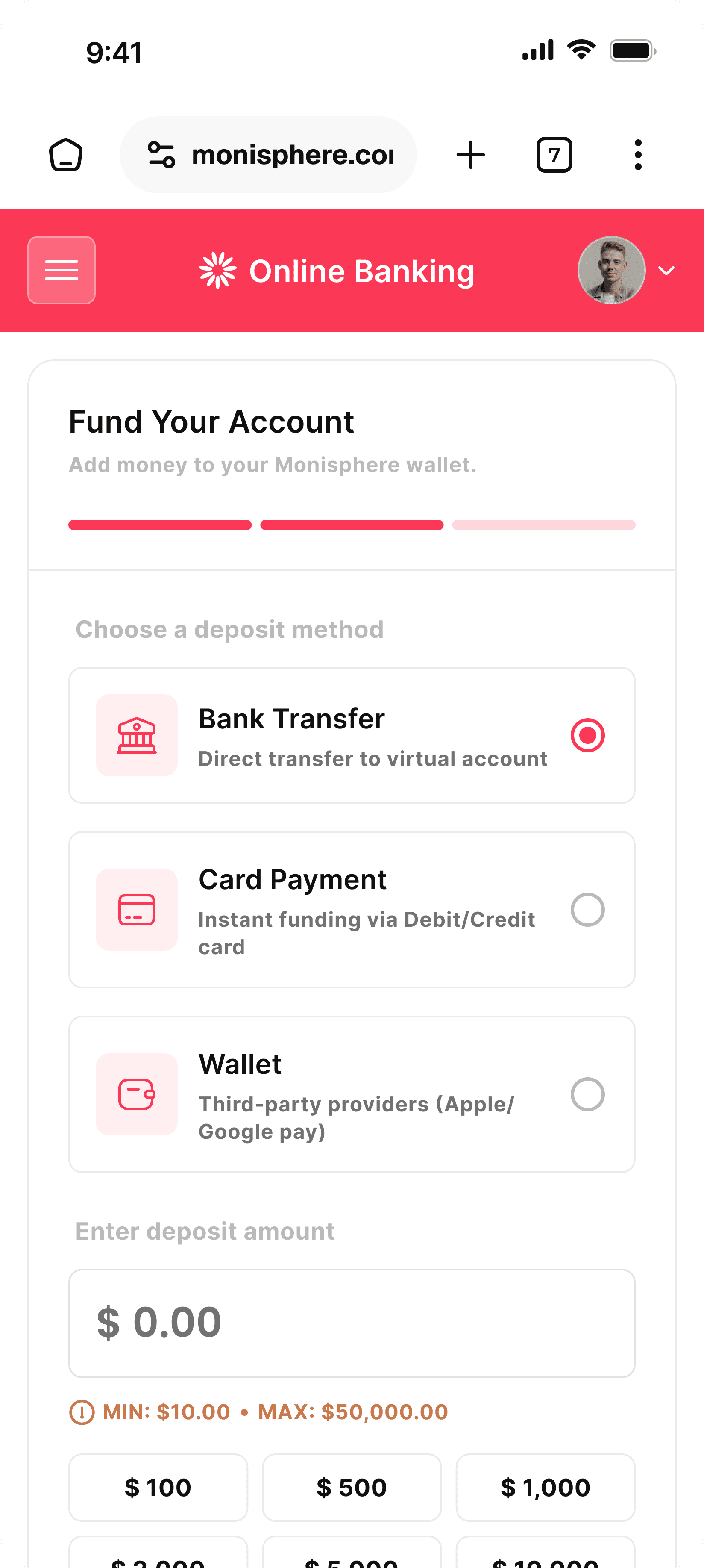 Access your dashboard